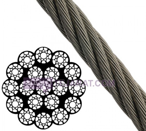 non_rotating compacted wire rope